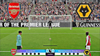 Trận đấu Wolves 2-2 Arsenal
