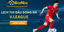 Lịch Thi Đấu Bóng Đá V.League – Cập Nhật Toàn Bộ Mùa Giải