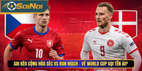 Cộng Hòa Séc vs Đan Mạch