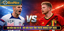 USA vs Bỉ