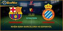 Barcelona Vs Espanyol vòng 31 La Liga – Lộ Diện Thế Trận Một Chiều