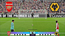 Trận đấu Wolves 2-2 Arsenal
