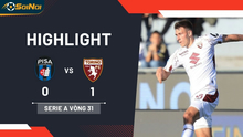 Highlight: Pisa 0-1 Torino | Serie A Vòng 31
