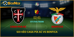 Casa Pia Ac Vs Benfica 02:45 Ngày 7/4 – Thế Trận Mở Và Bùng Nổ