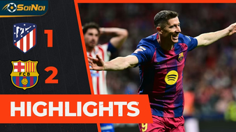 Highlight: Atletico Madrid 1-2 Barcelona – La Liga Vòng 30