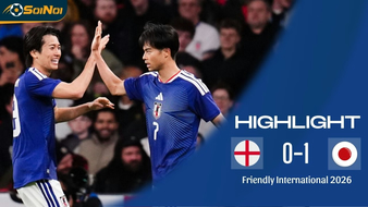 Highlight: England 0-1 Japan | Friendly International 2026