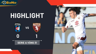 Highlight: Pisa 0-1 Torino | Serie A Vòng 31