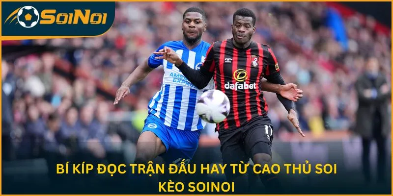 Bí kíp đọc trận đấu hay từ cao thủ soi kèo SoiNoi