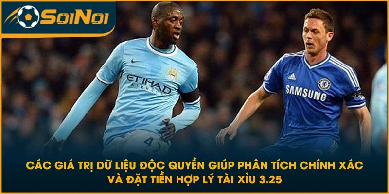 Các giá trị dữ liệu độc quyền giúp phân tích chính xác và đặt tiền hợp lý tài xỉu 3.25