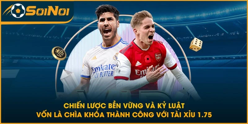 Chiến lược bền vững và kỷ luật vốn là chìa khóa thành công với tài xỉu 1.75