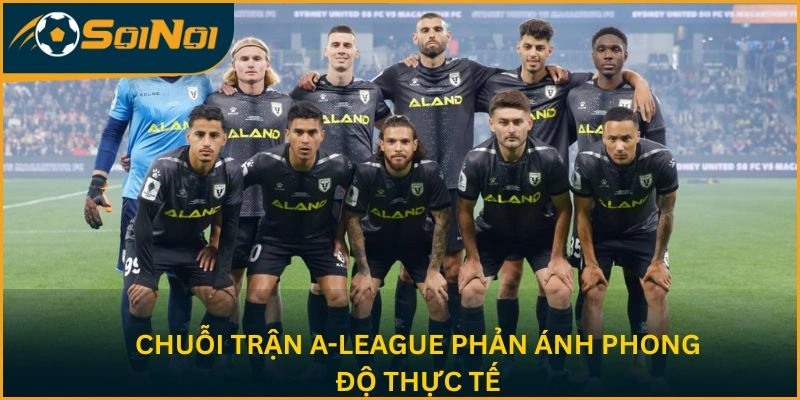 Chuỗi trận A-League phản ánh phong độ thực tế