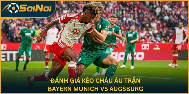 Đánh giá kèo châu Âu trận Bayern Munich vs Augsburg