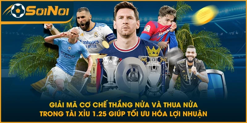 Giải mã cơ chế thắng nửa và thua nửa trong tài xỉu 1.25 giúp tối ưu hóa lợi nhuận