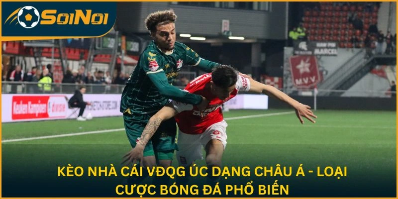 Kèo nhà cái VĐQG Úc dạng châu Á - Loại cược bóng đá phổ biến