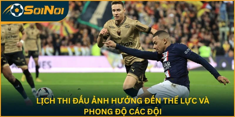 Lịch thi đấu ảnh hưởng đến thể lực và phong độ các đội