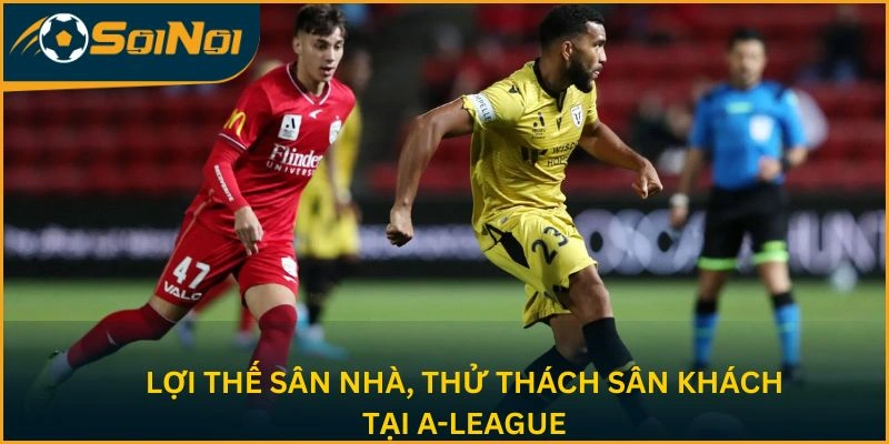 Lợi thế sân nhà, thử thách sân khách tại A-League