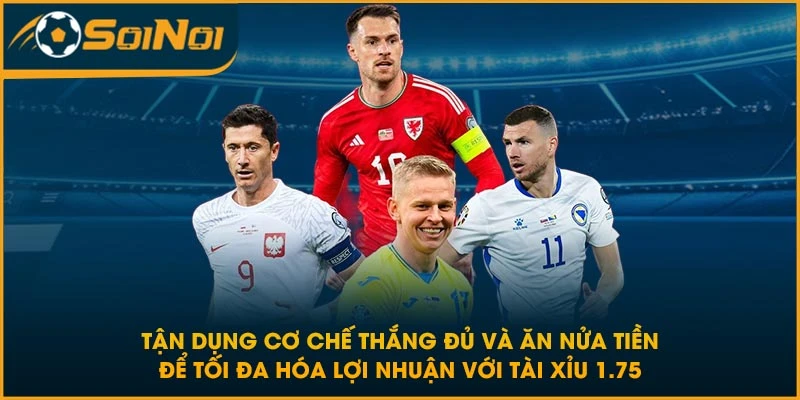 Tận dụng cơ chế thắng đủ và ăn nửa tiền để tối đa hóa lợi nhuận với tài xỉu 1.75