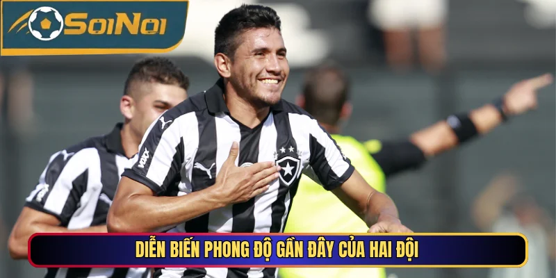 Diễn biến phong độ gần đây của hai đội