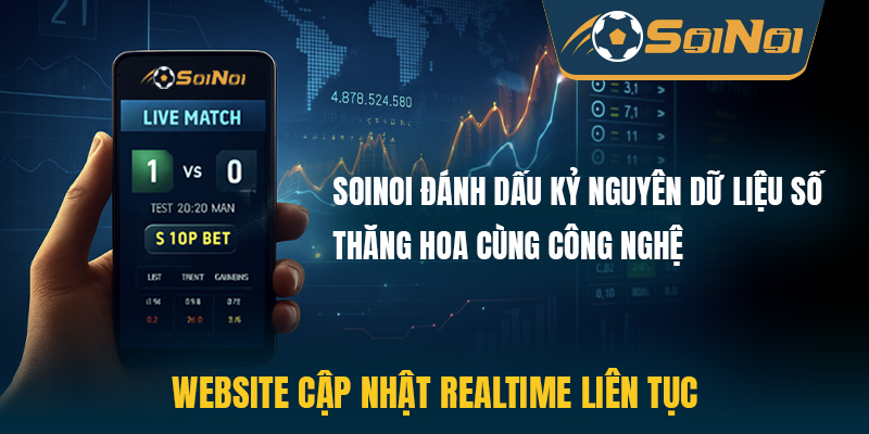 Website cập nhật realtime liên tục
