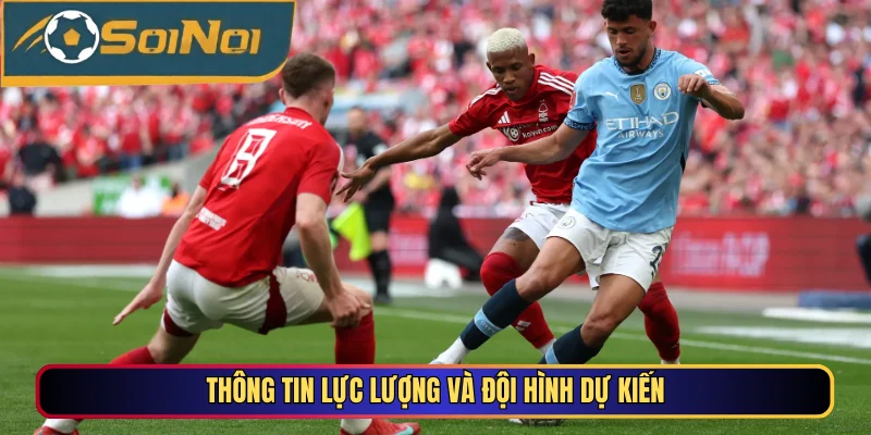 Thông tin lực lượng và đội hình dự kiến