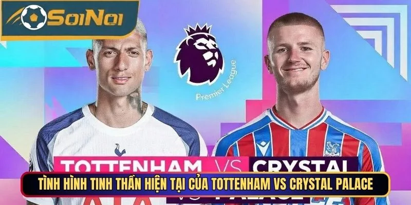 Tình hình tinh thần hiện tại của Tottenham vs Crystal Palace