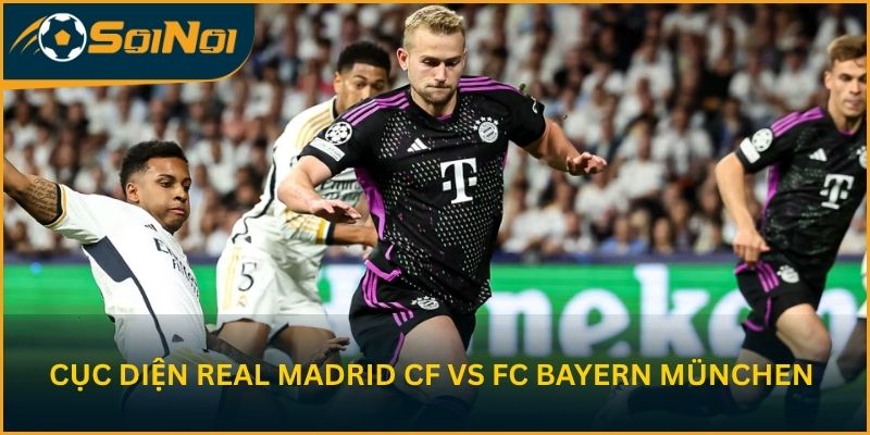 Cục diện Real Madrid CF vs FC Bayern Munchen trước trận tứ kết