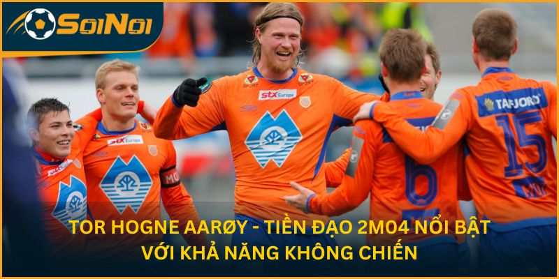 Tor Hogne Aarøy - tiền đạo 2m04 nổi bật với khả năng không chiến